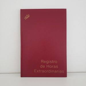 Libro Registro de Horas Extraordinarias