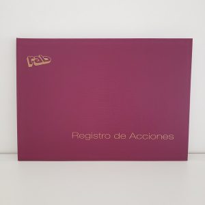 Libro Registro de Acciones