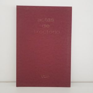Libro Actas de Directorio