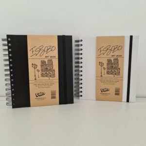 Art Book Esbozo anillado White