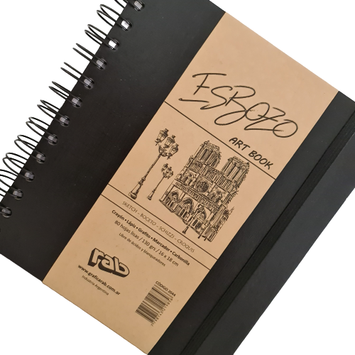 Art Book Esbozo anillado White - Imagen 5